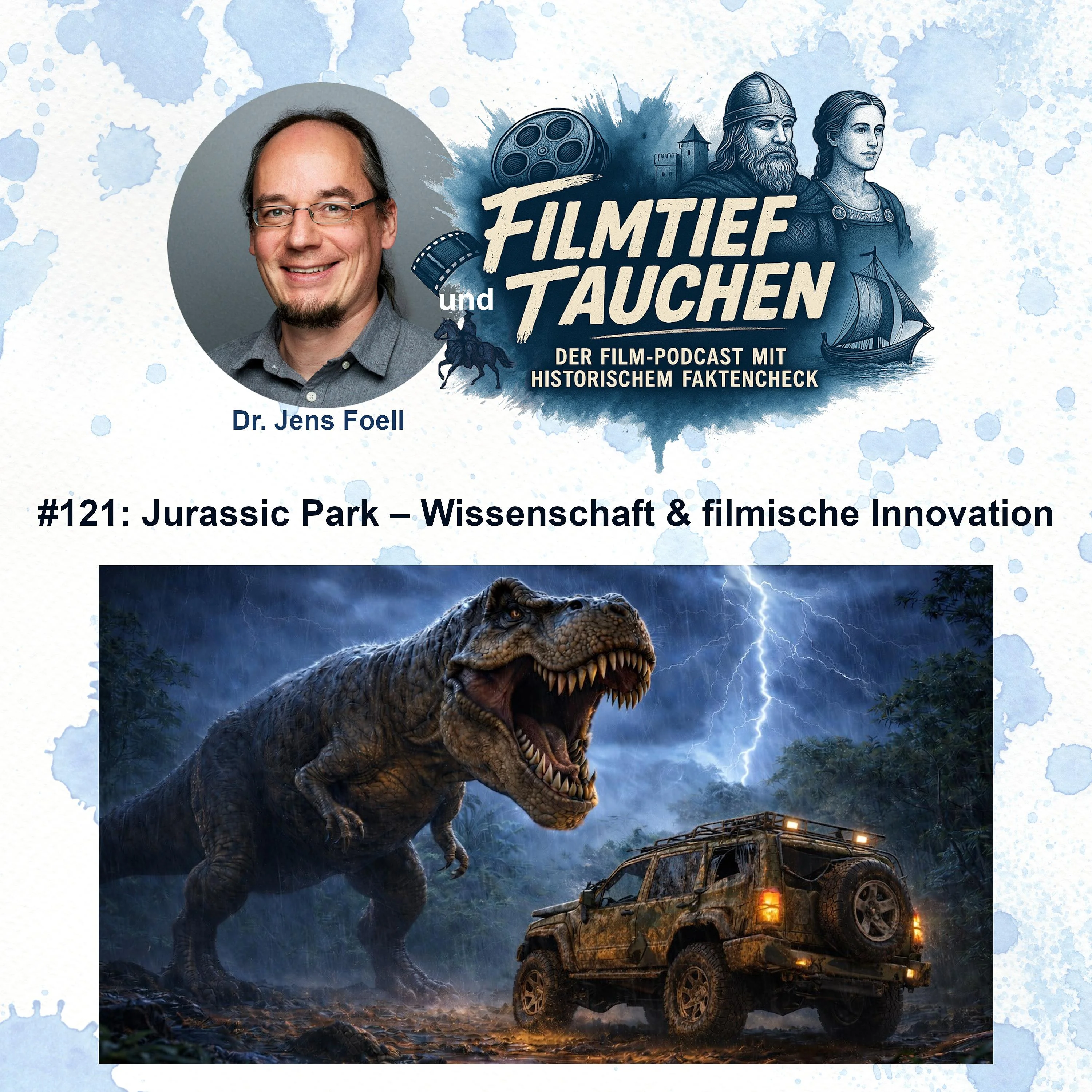 #121: Jurassic Park – Wissenschaft & filmische Innovation