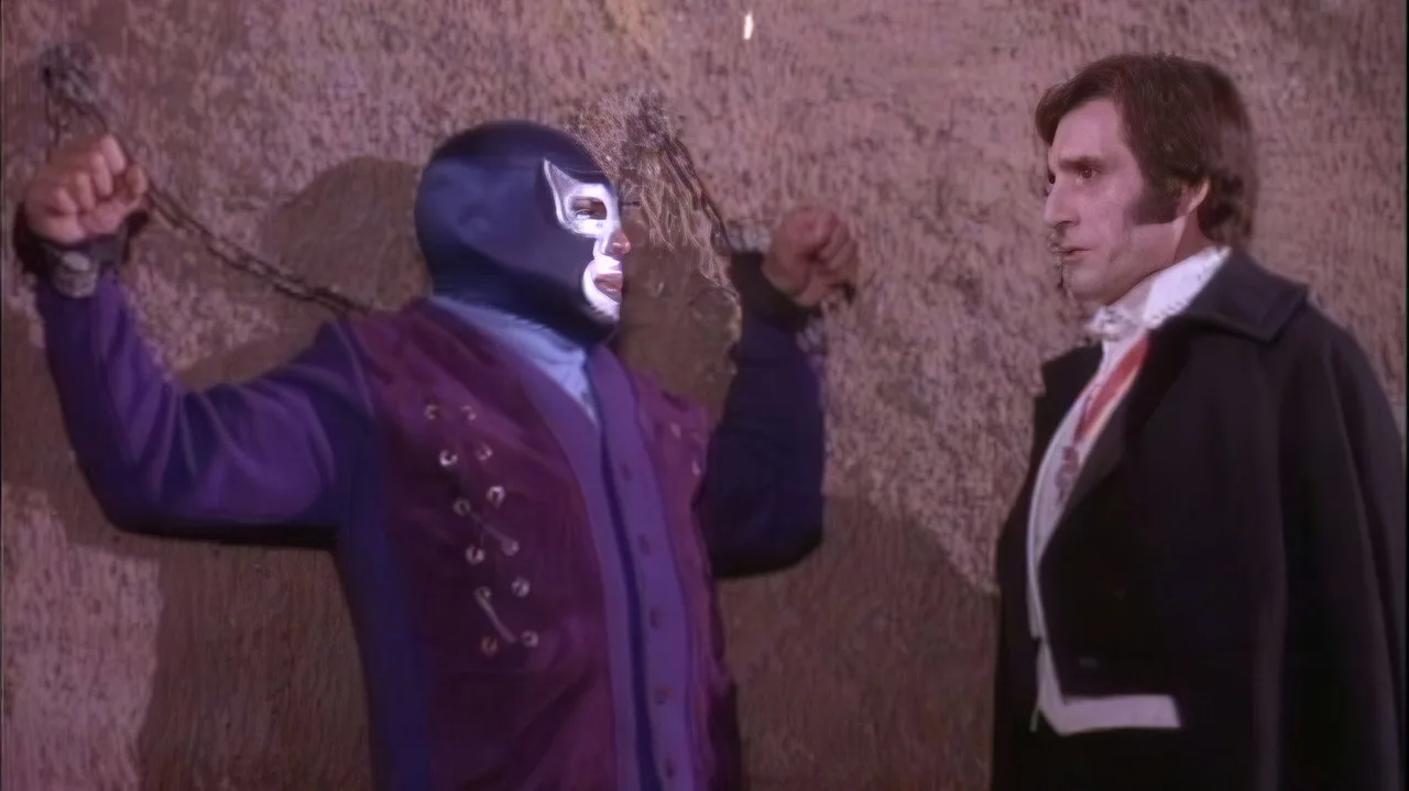 Santo und der blaue Dämon contra Dracula und Werwolf